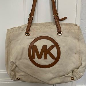 Michael Kors canvas bag